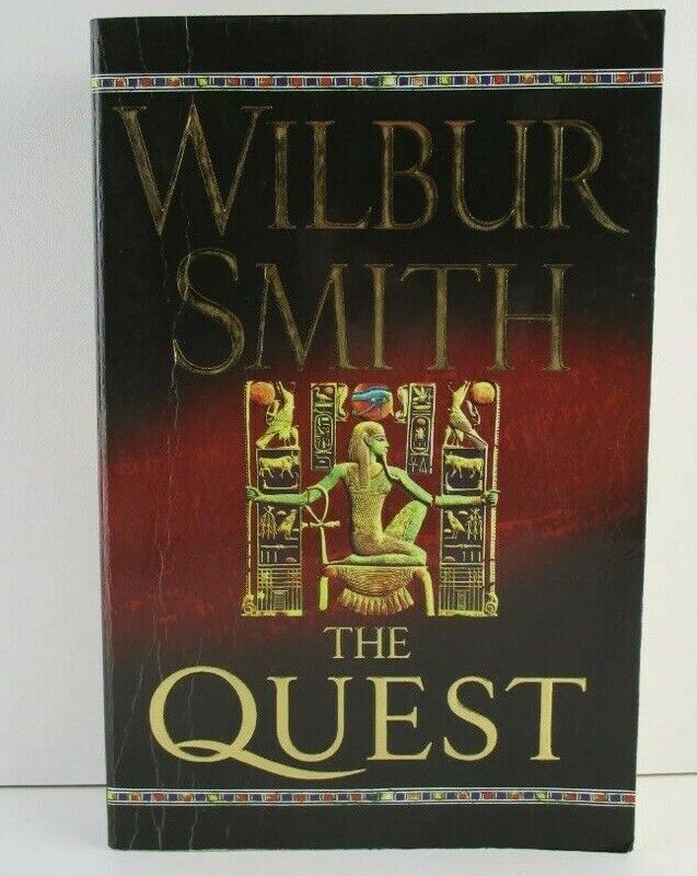 Fiction PB THE QUEST by Wilbur Smith LG  Book Novel  2007
