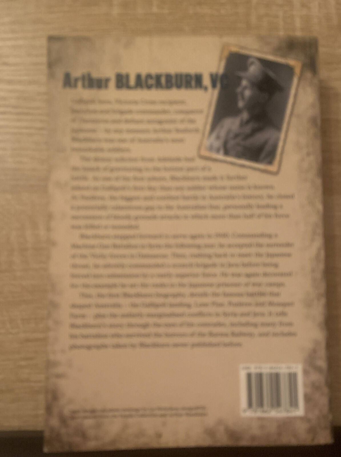 PB Arthur Blackburn VC An Australian Hero WWII Andrew Faulkner Australian 498