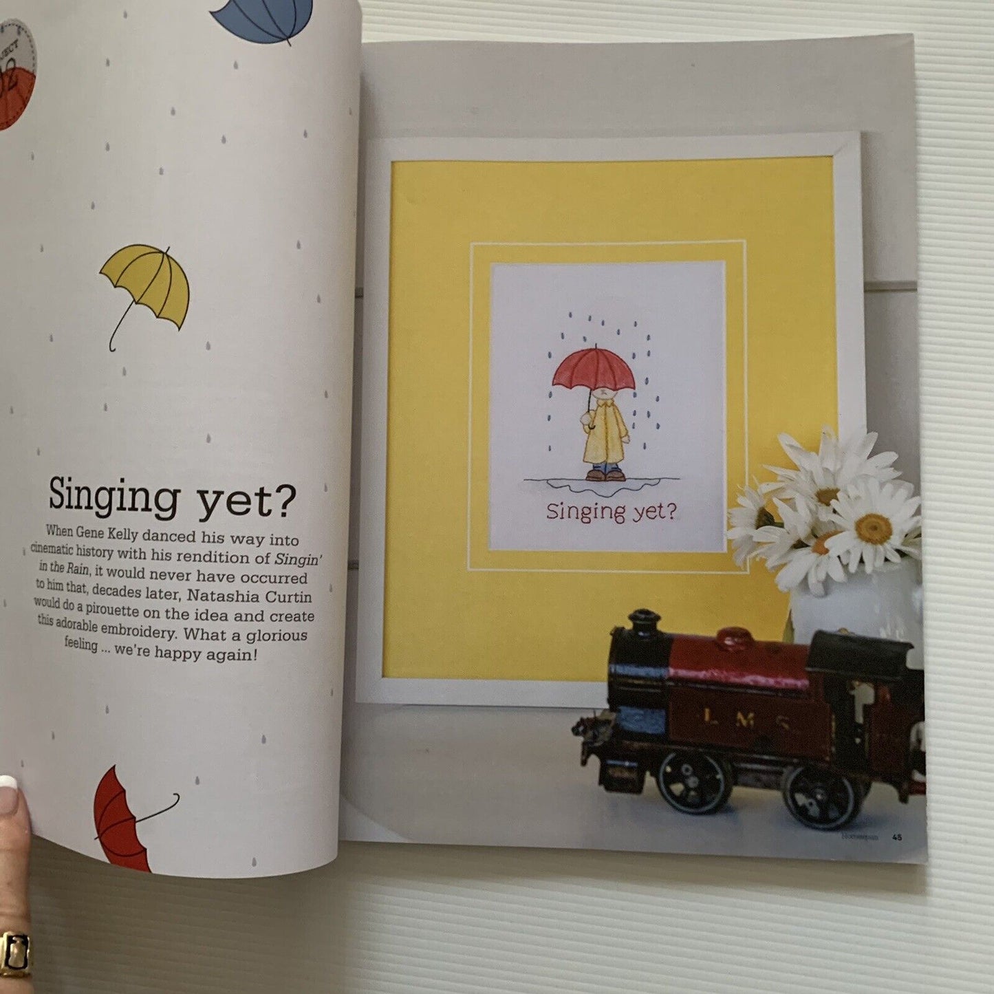 Growth Chart No 142 AUSTRALIAN HOMESPUN Your Heart in Your Hands March 2015