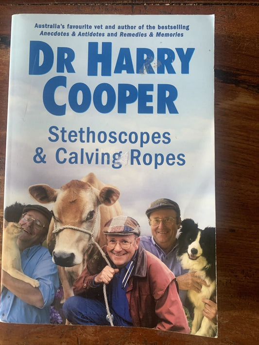 PB Dr HARRY COOPER Stethoscopes and Calving Ropes Australian Vet TV  2002 1st Ed
