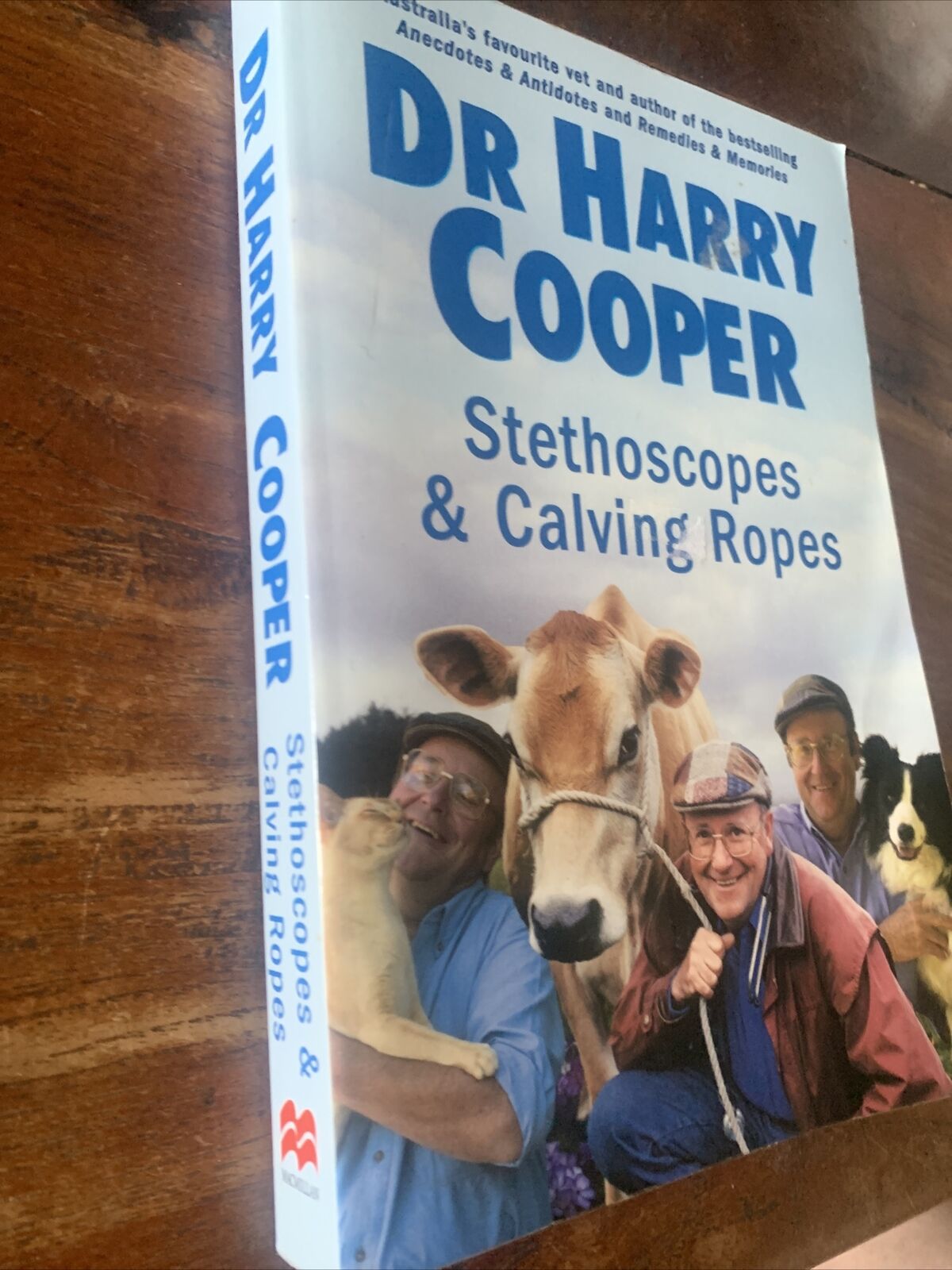 PB Dr HARRY COOPER Stethoscopes and Calving Ropes Australian Vet TV  2002 1st Ed