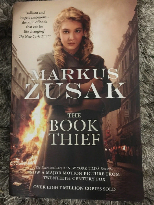 PB Book THE BOOK THIEF by Markus Zusak 2014 Motion Picture Movie NEW