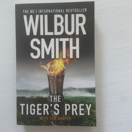 PB Book THE TIGER'S PREY Wilbur Smith 2018 Novel NEW
