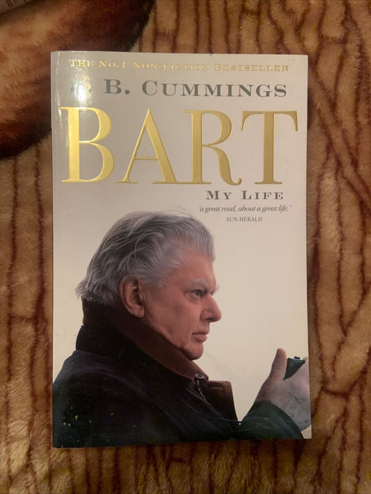 PB Book BART My Life by J B Cummings Memoir Biography Racing Melbourne Cup NEW