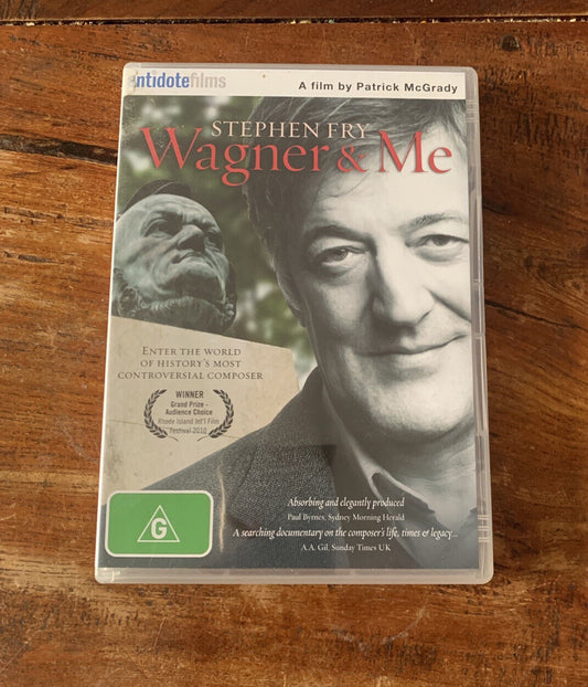 DVD Stephen Fry WAGNER & ME R 4 | 2011 Biography British Patrick McGrady