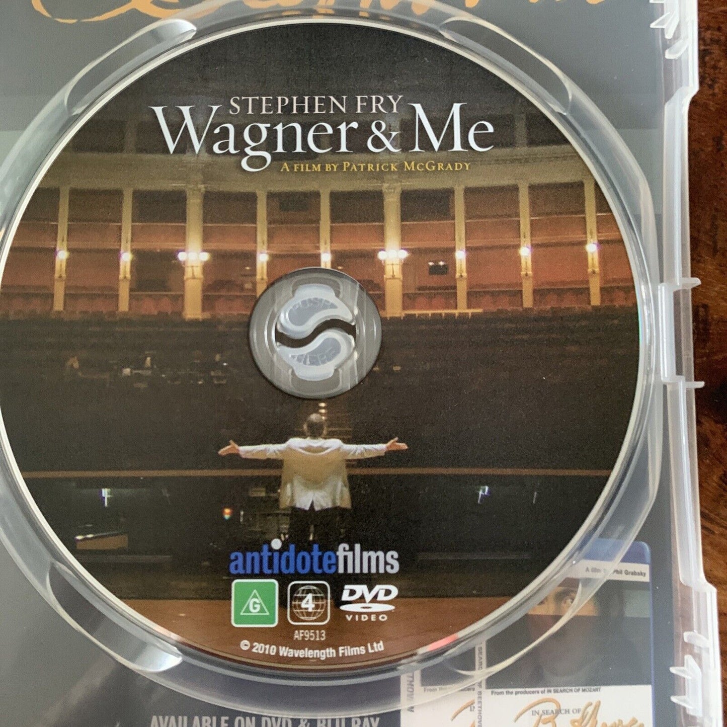 DVD Stephen Fry WAGNER & ME R 4 | 2011 Biography British Patrick McGrady