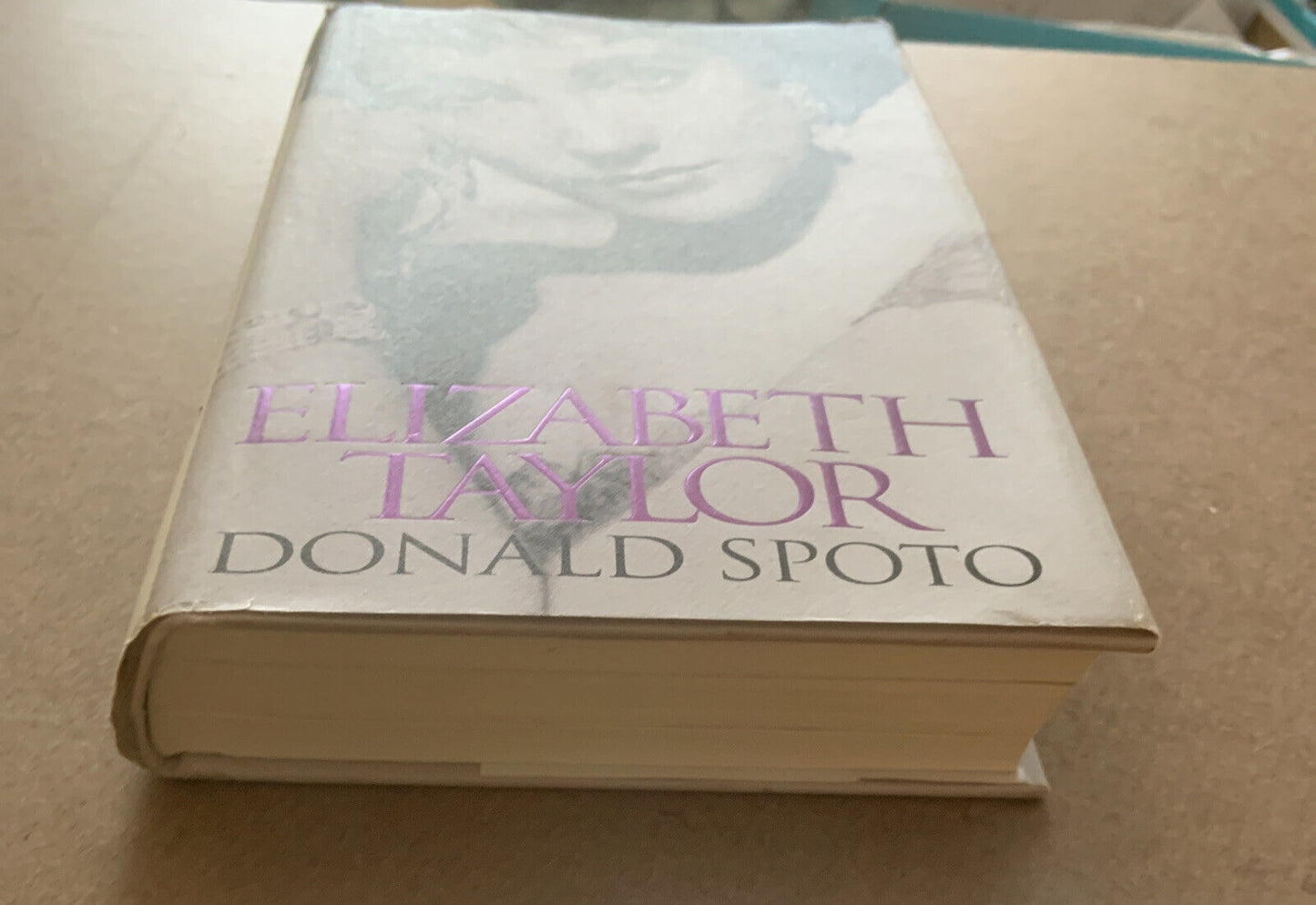 HC ELIZABETH TAYLOR by Donald Spoto DJ  Biography Hollywood Actress 1995 1st Ed