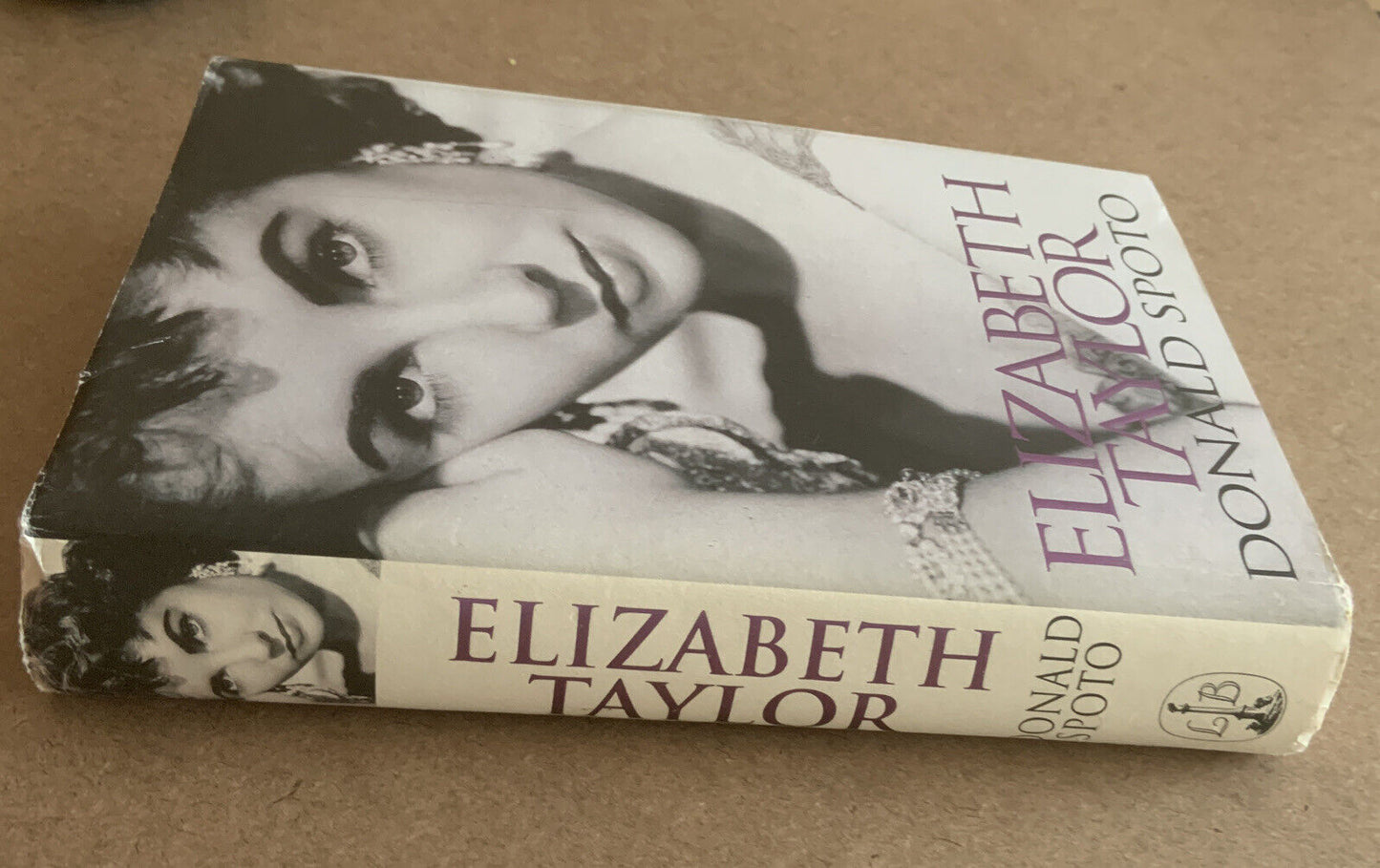 HC ELIZABETH TAYLOR by Donald Spoto DJ  Biography Hollywood Actress 1995 1st Ed