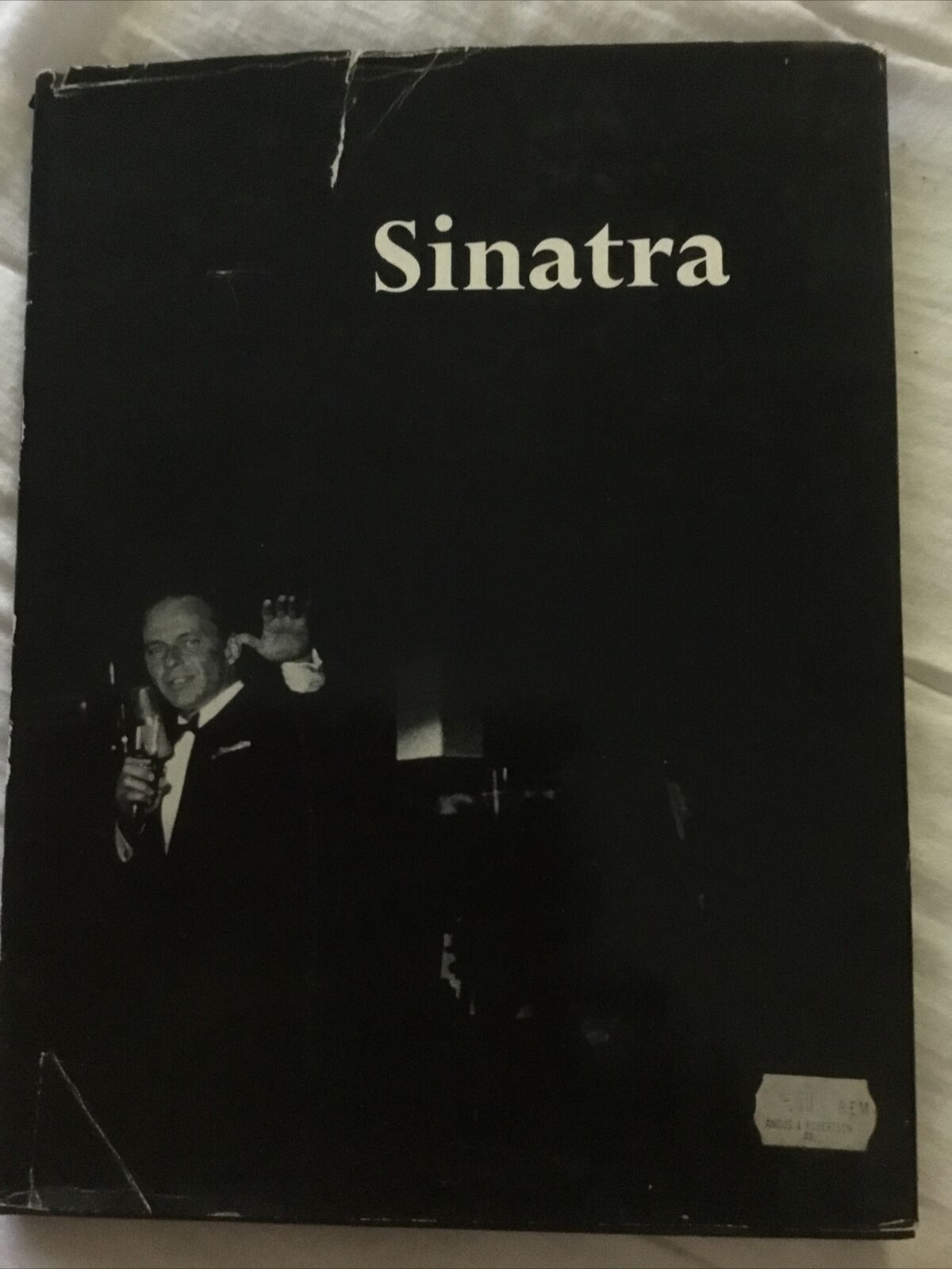HC SINATRA 1962 Robin Douglas Home Frank Sinatra The Man Biography DJ AGED Book
