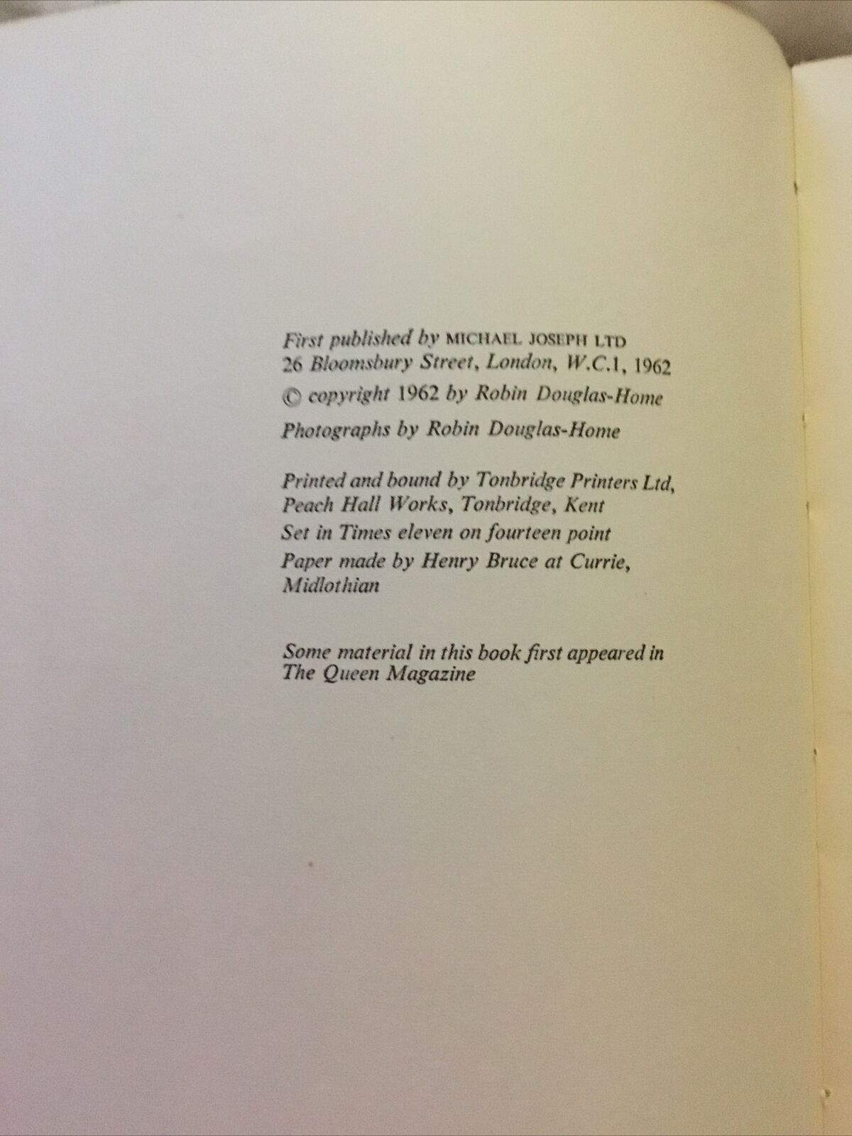 HC SINATRA 1962 Robin Douglas Home Frank Sinatra The Man Biography DJ AGED Book