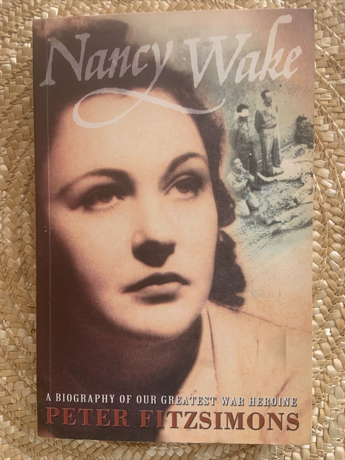 PB Book NANCY WAKE Biography by Peter FitzSimons 2001 Memoir True Story
