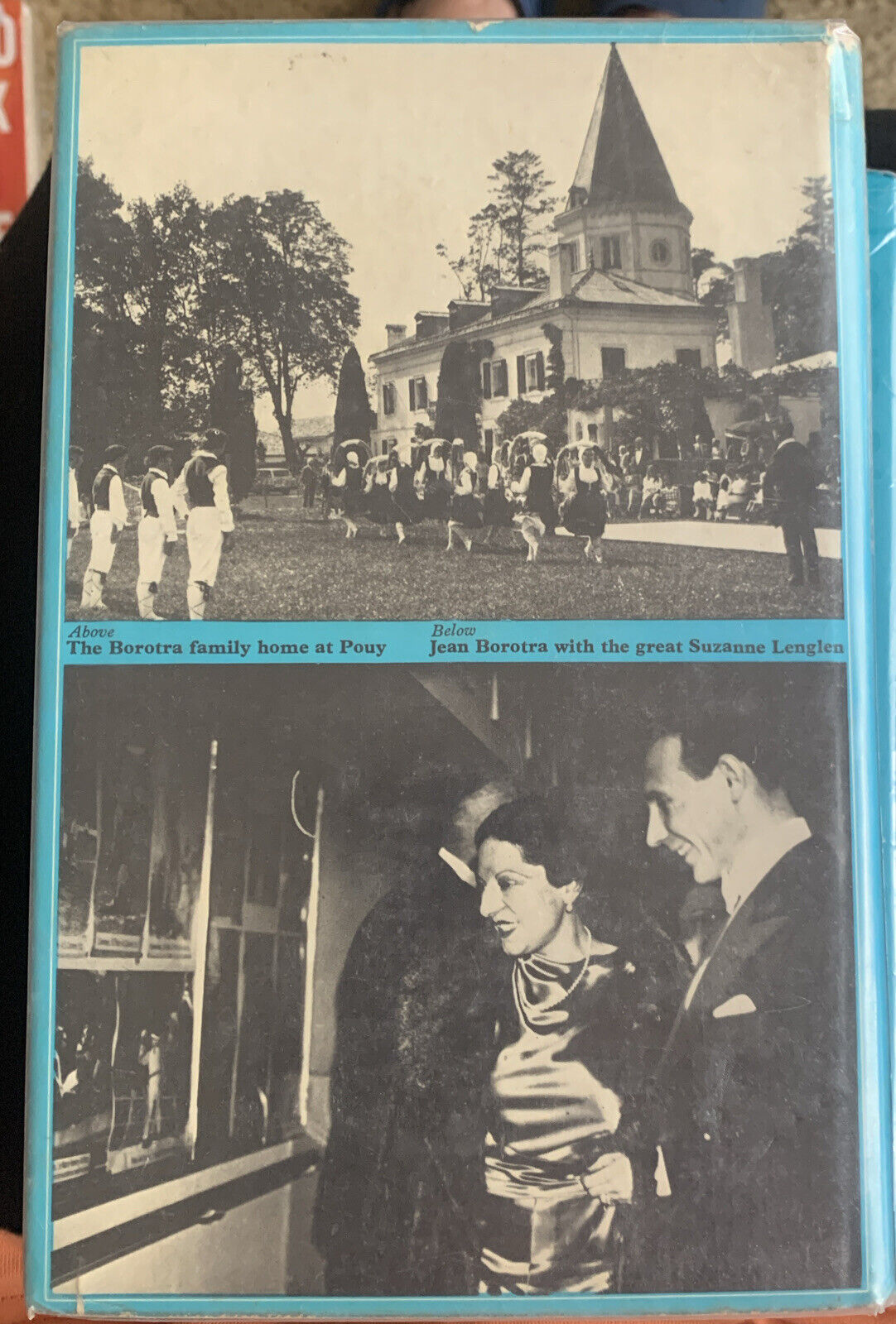 HC JEAN BOROTRA The Bounding Basque Sir John Smyth 1974 Tennis Biography 1st Ed