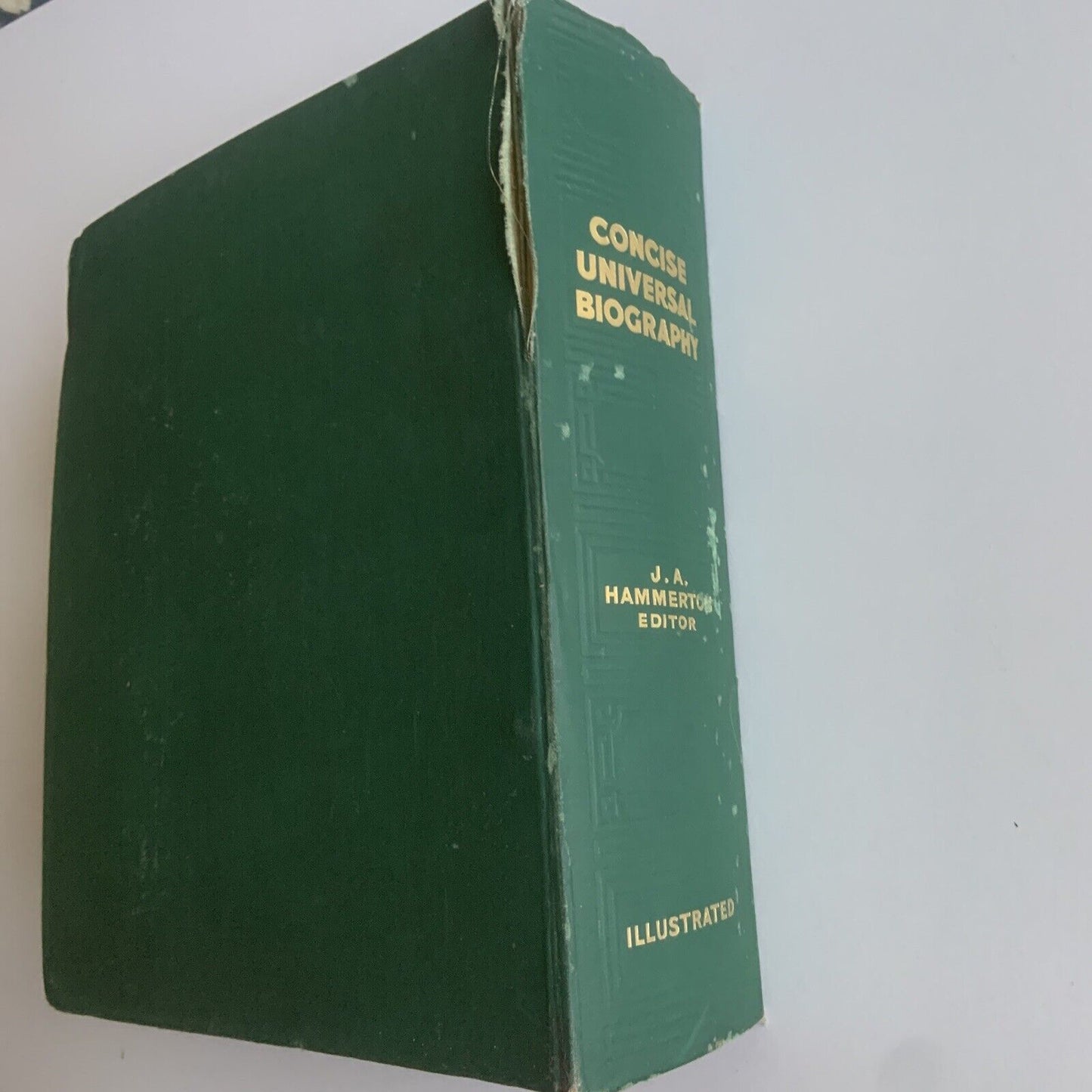 HC CONCISE UNIVERSAL BIOGRAPHY Sir John Hammerton 1934 DICTIONARY Famous People