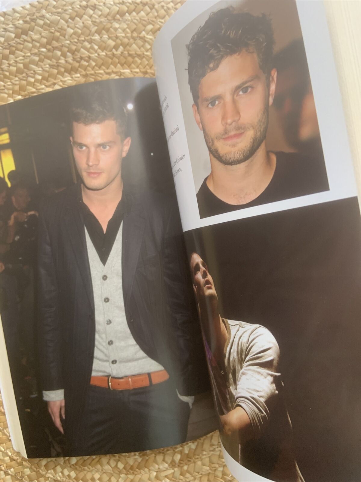 PB Book SHADES OF JAMIE DORNAN  by Jo Berry Biography Christian Grey 2015 NEW