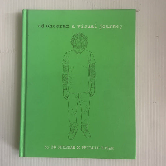 HC Book ED SHEERAN A Visual Journey Biography Singer Songwriter Music Pop 2009