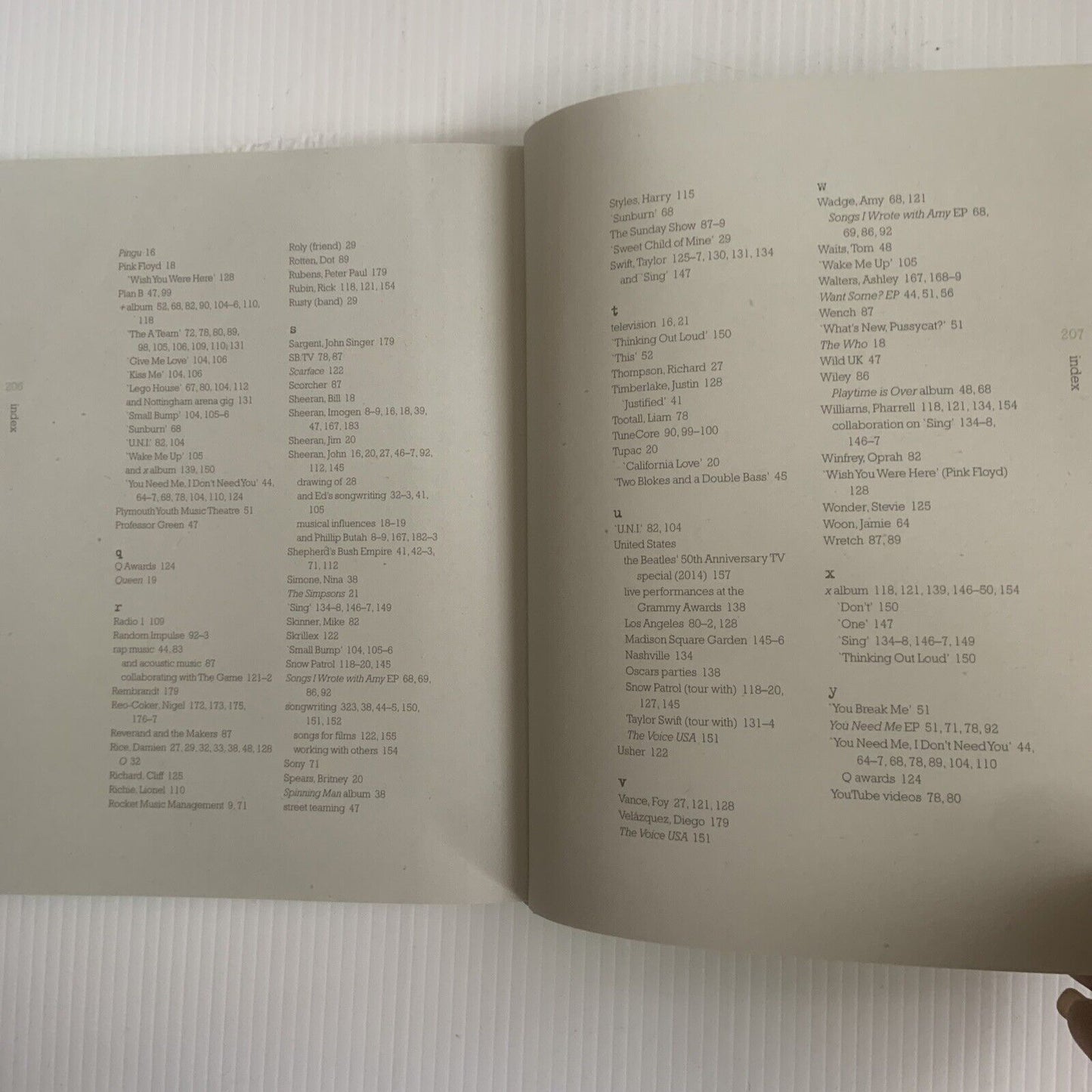 HC Book ED SHEERAN A Visual Journey Biography Singer Songwriter Music Pop 2009