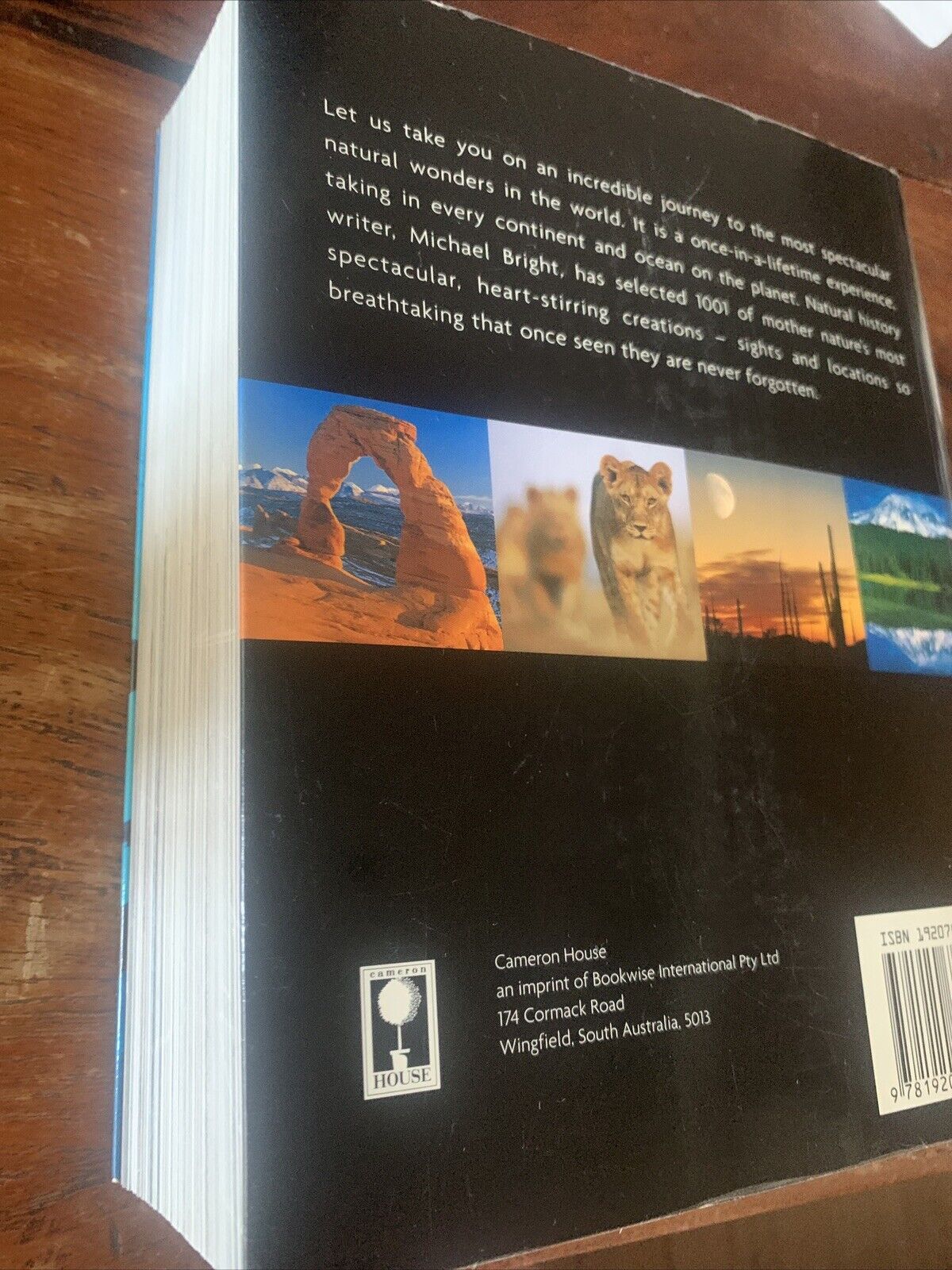 PB Book 1001 Natural Wonders You Must See Before You Die Michael Bright 960 Page