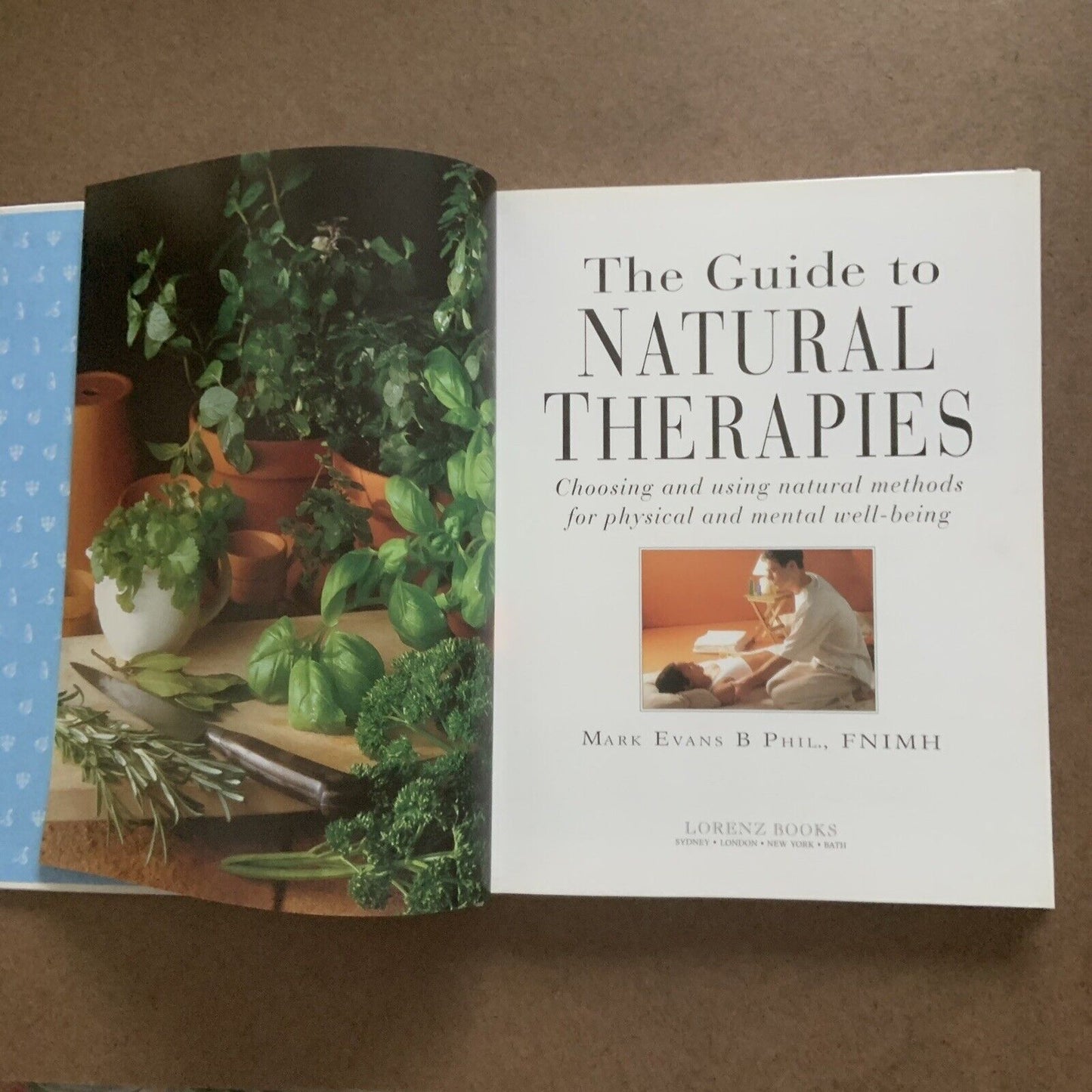 The Guide to Natural Therapies Choosing and Using Natural Methods for Physical