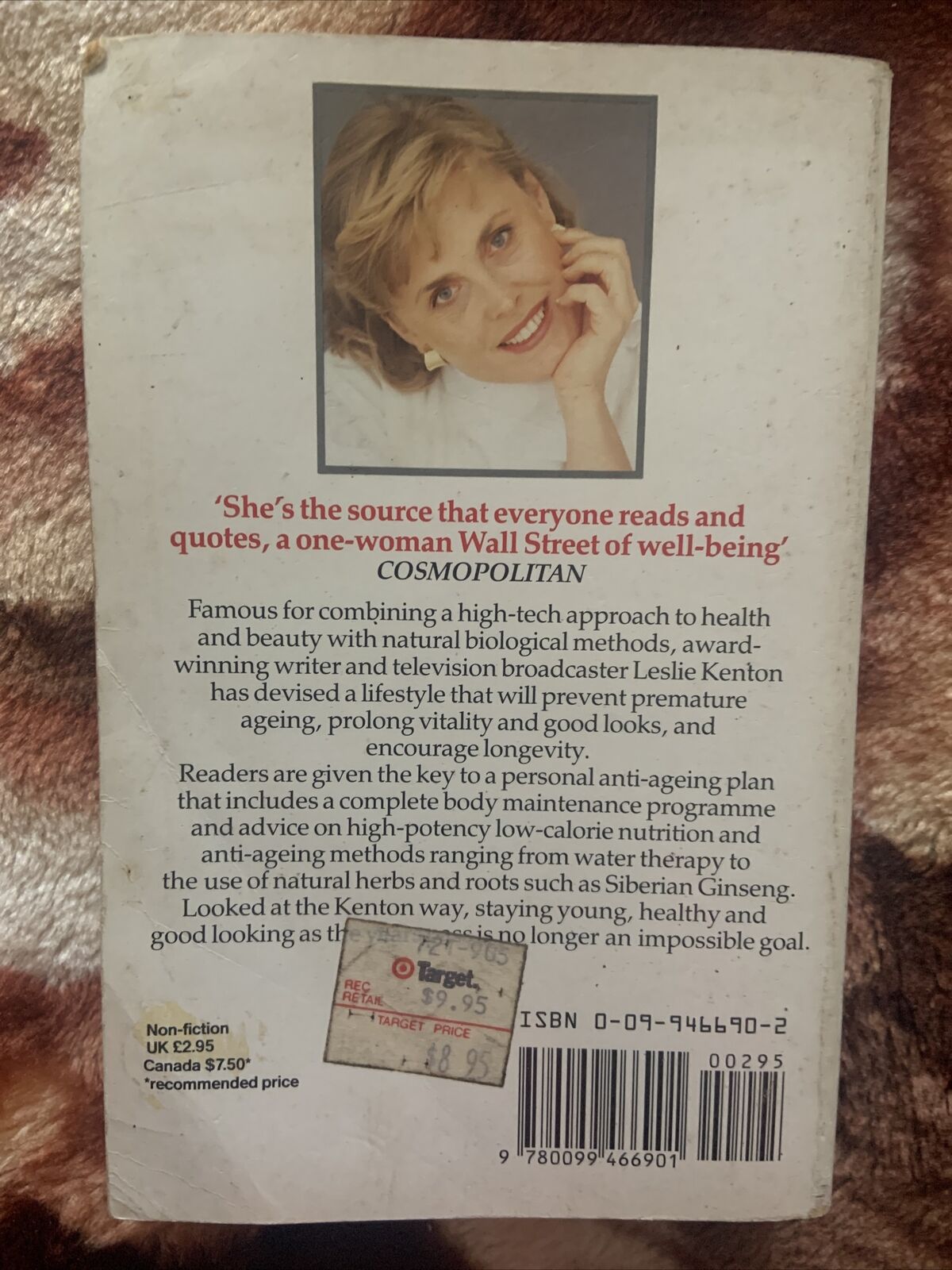 PB Book AGELESS AGEING The Natural Way to Stay Young By Leslie Kenton 1986