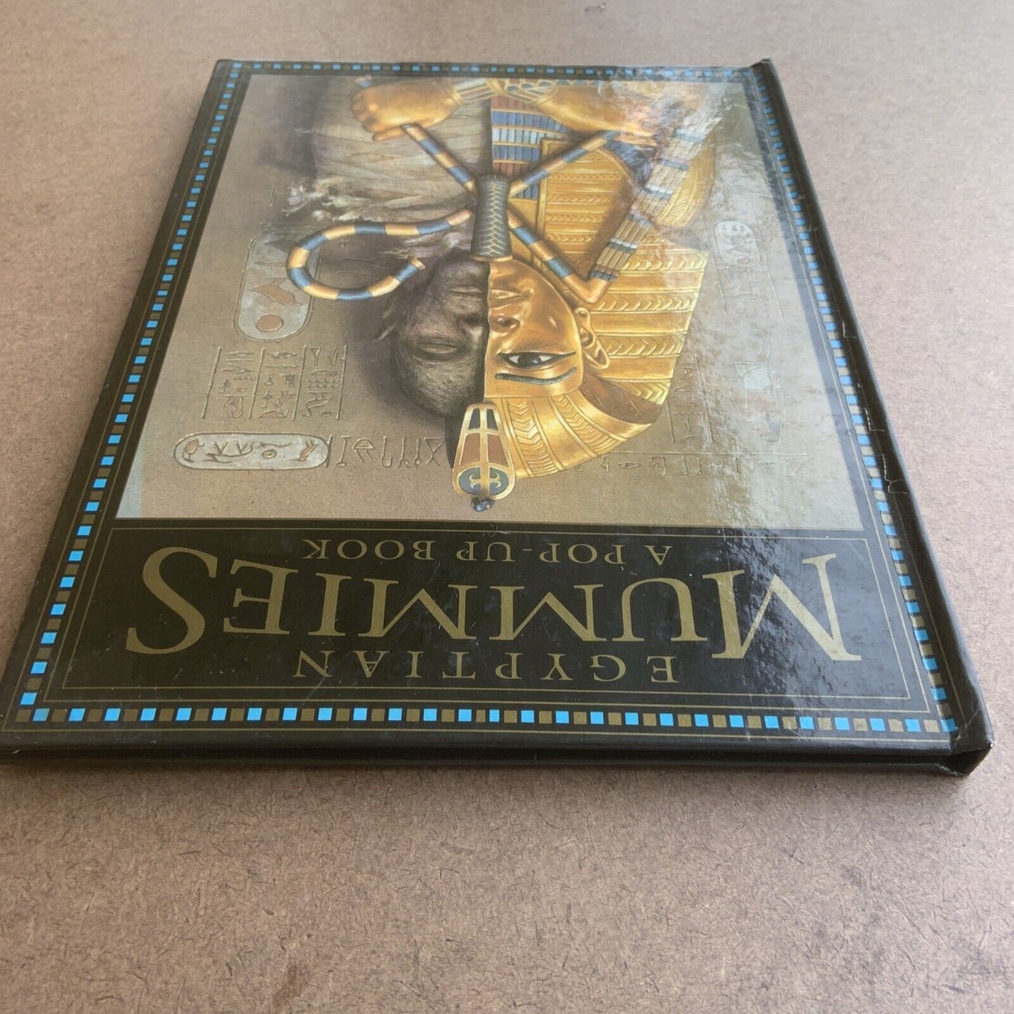 HC Book EGYPTIAN MUMMIES A Pop-Up Book Glossy Wipe Clean unused all ages