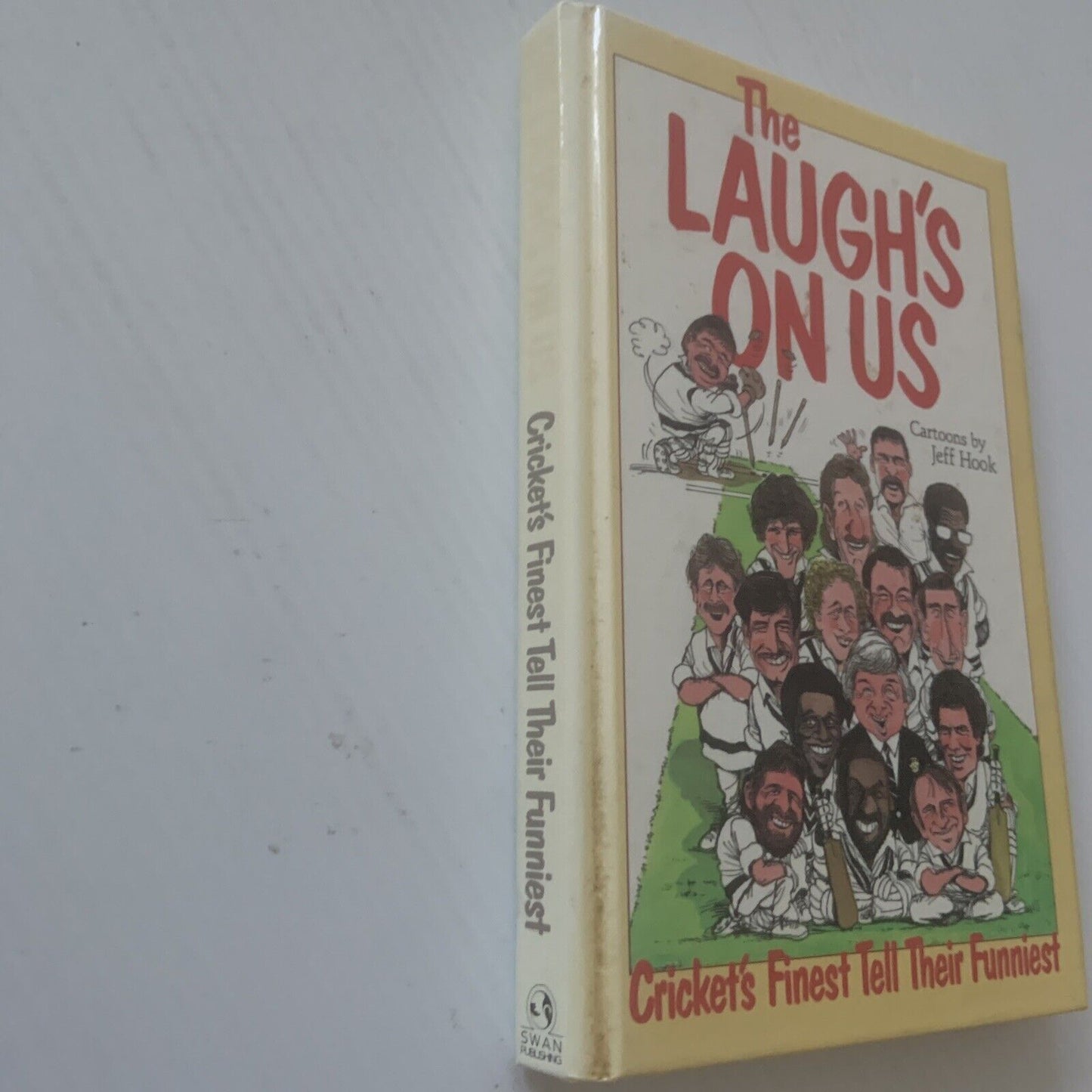 HC Book Laughs On Us Cartoons Jeff Hook Crickets Finest Tell Their Funniest 2008