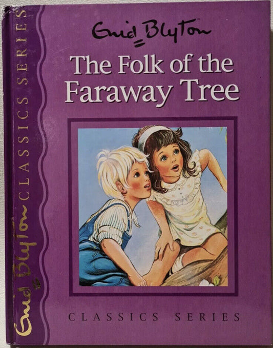 HC Book THE FOLK OF THE FARAWAY TREE Enid Blyton Georgina Hargraves Large 2004