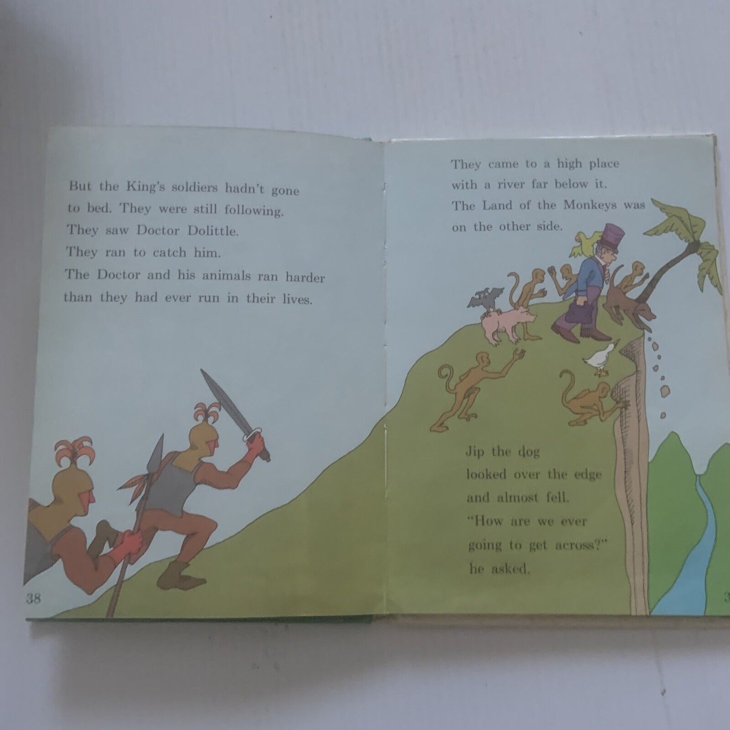 HC Book Hugh Lofting's Travels of DOCTOR DOLITTLE Al Perkins Beginner Books 1968