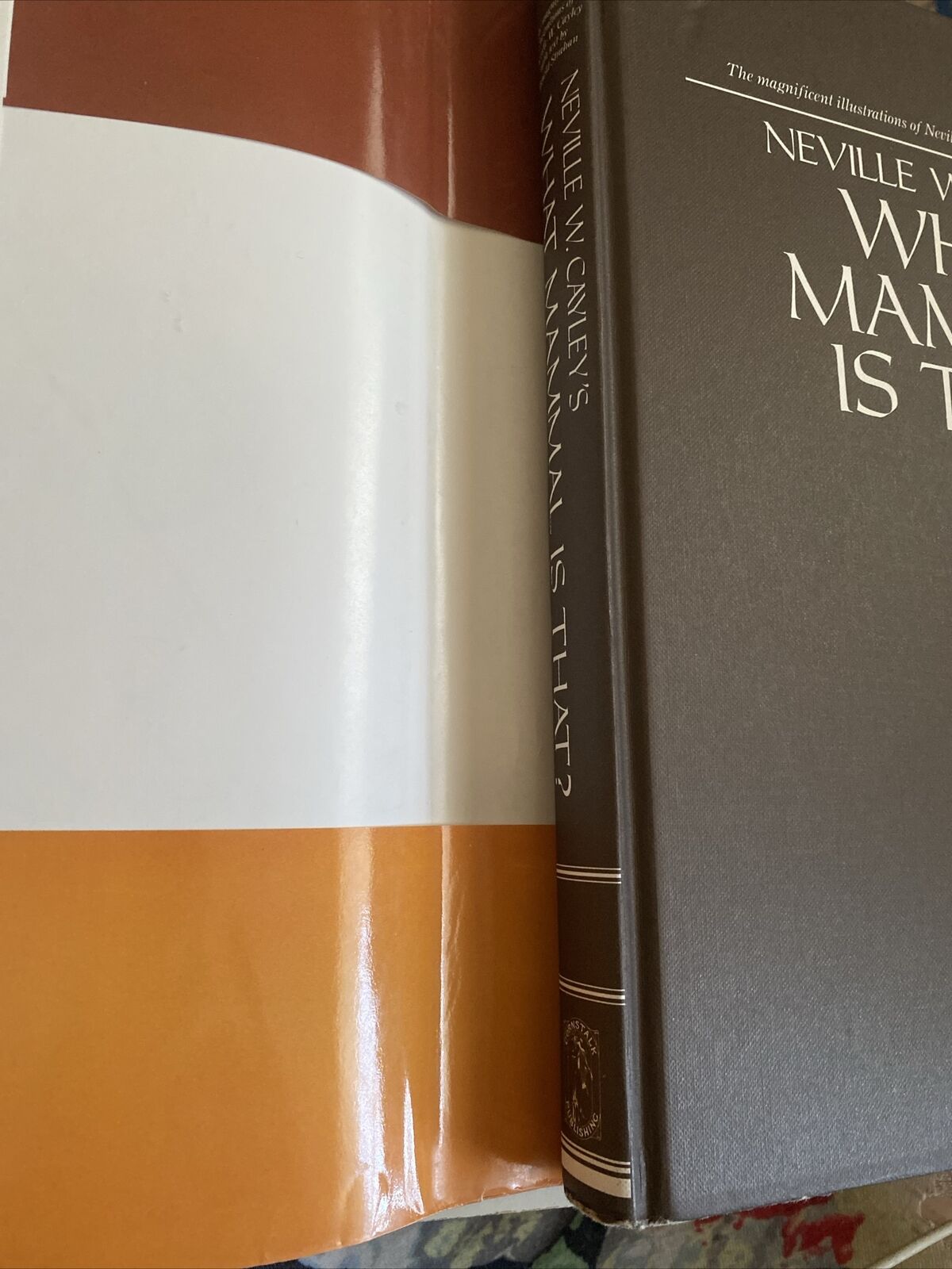 HC Neville W Cayley WHAT MAMMAL IS THAT ? 250 Species Illustrated Colour DJ 1991