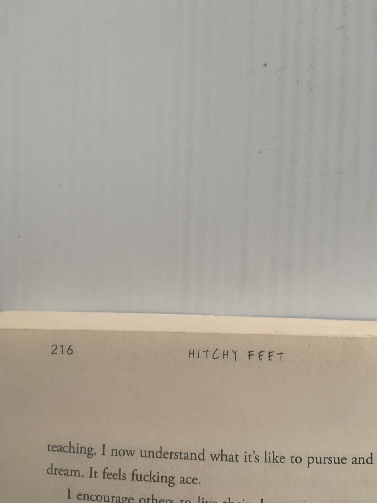 PB Book HITCHY FEET Guide To Running Away From Home by John Card 2014