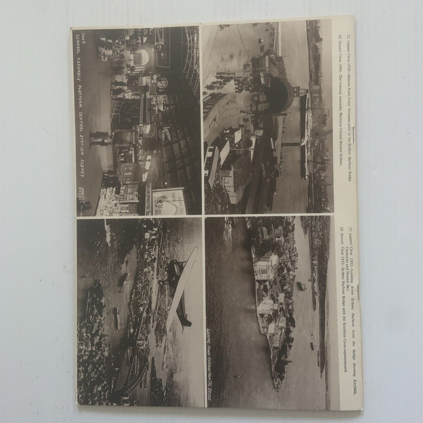 PICTURE POST CARDS OF YESTERYEAR SYDNEY  IN COLOUR - 24 VIEWS