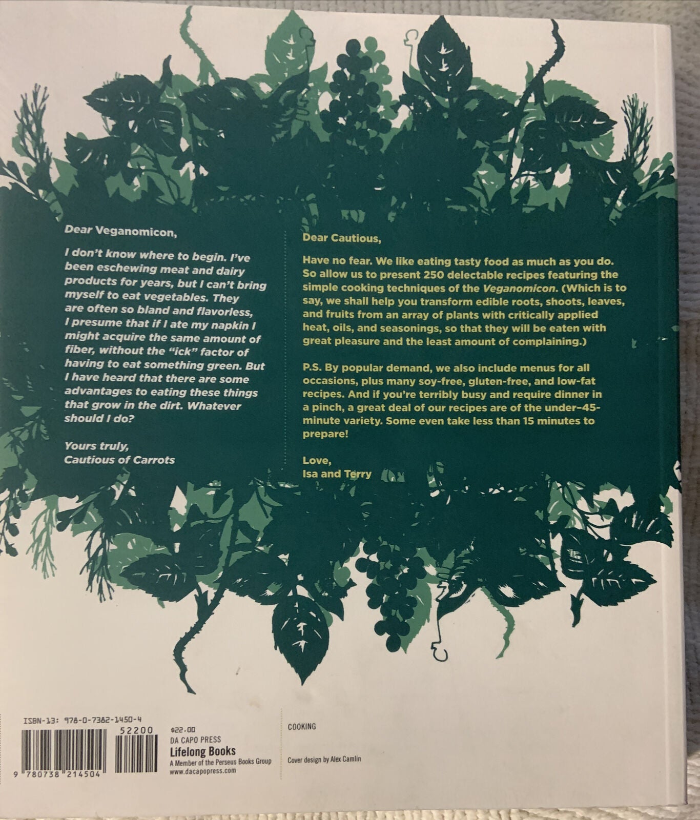 VEGANOMICON The Ultimate Vegan Cookbook by Isa Chandra Moskowitz Terry Hope