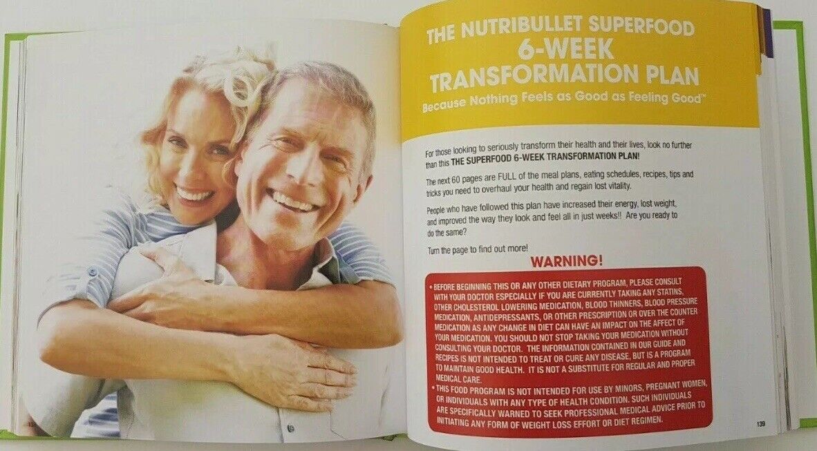Cookbook NUTRIBULLET Natural Healing Foods Supercharge Your Health Naturally