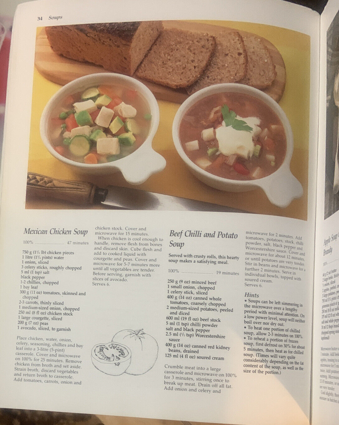 Cookbook Creative Microwave Cuisine Marty Klinzman Shirley Guy 300 Recipes 1992