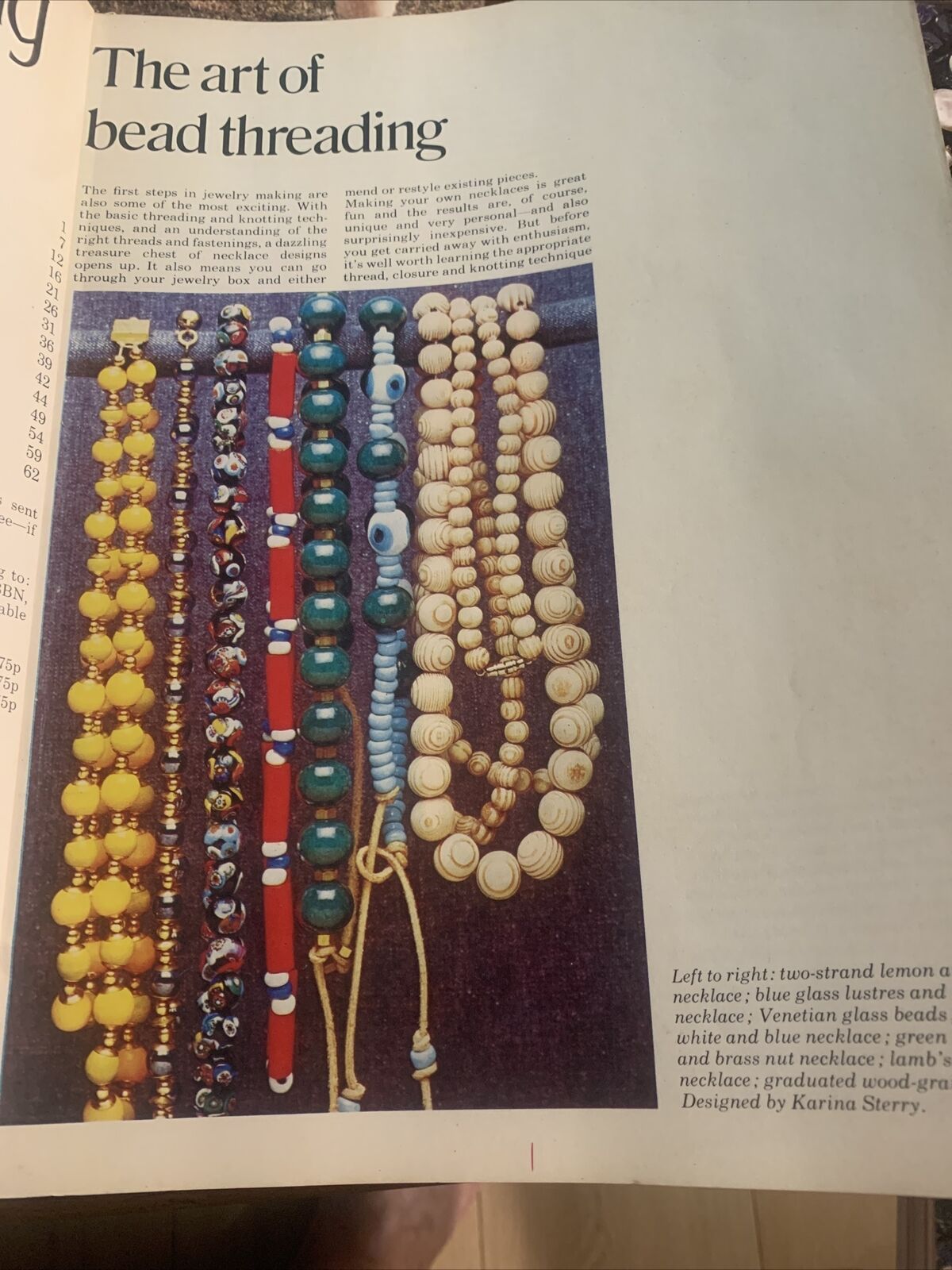 Gabrielle Weaver JEWELRY MAKING At HOME Creative Designs Metal Wood Beads Clay