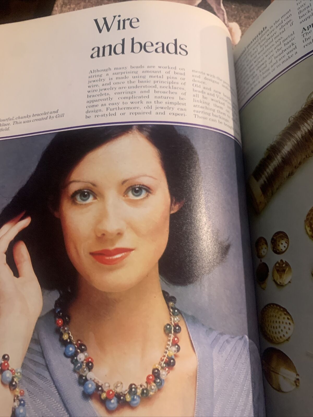 Gabrielle Weaver JEWELRY MAKING At HOME Creative Designs Metal Wood Beads Clay