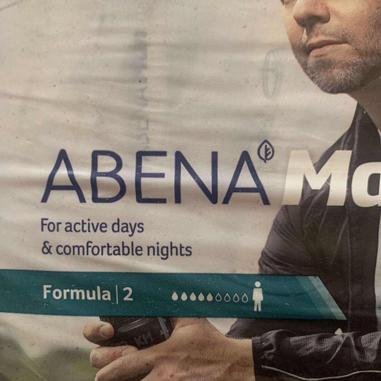 1x ABENA MAN Formula 2 Incontinence Pads 700ml Pack of 15 Active Day Nights NEW