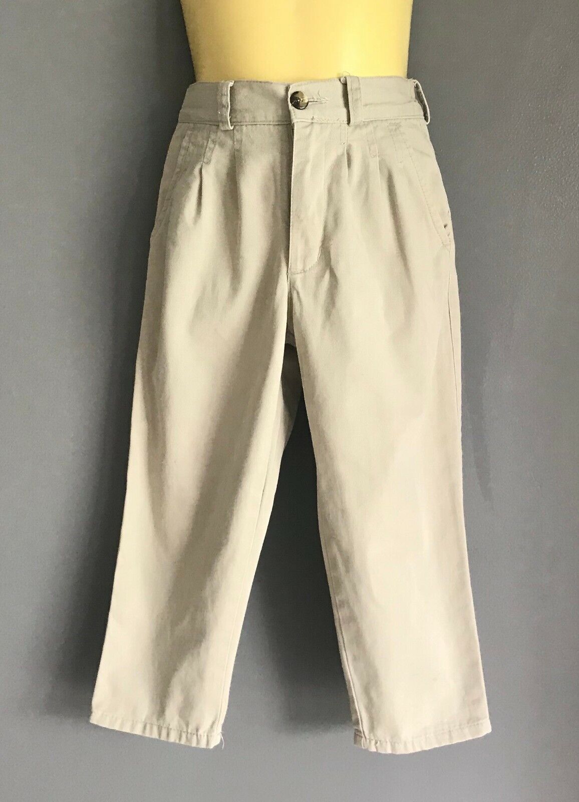 Boys FRENCH STAR Chino Pants Beige Trousers Jeans Size 3 Smart Casual