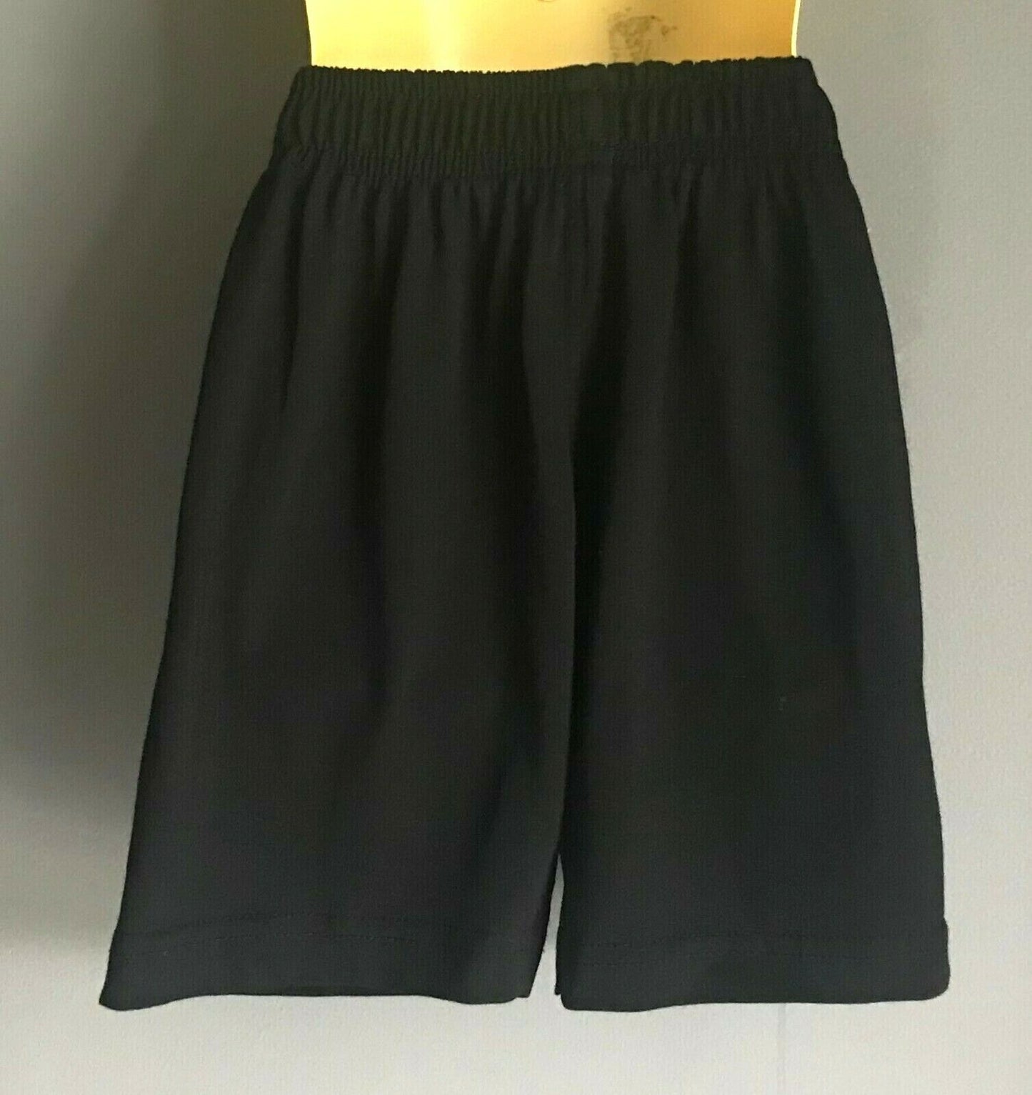 Boys ABERCROMBIE & FITCH Shorts Black Elasticised Waist Casual Size 6 NEW