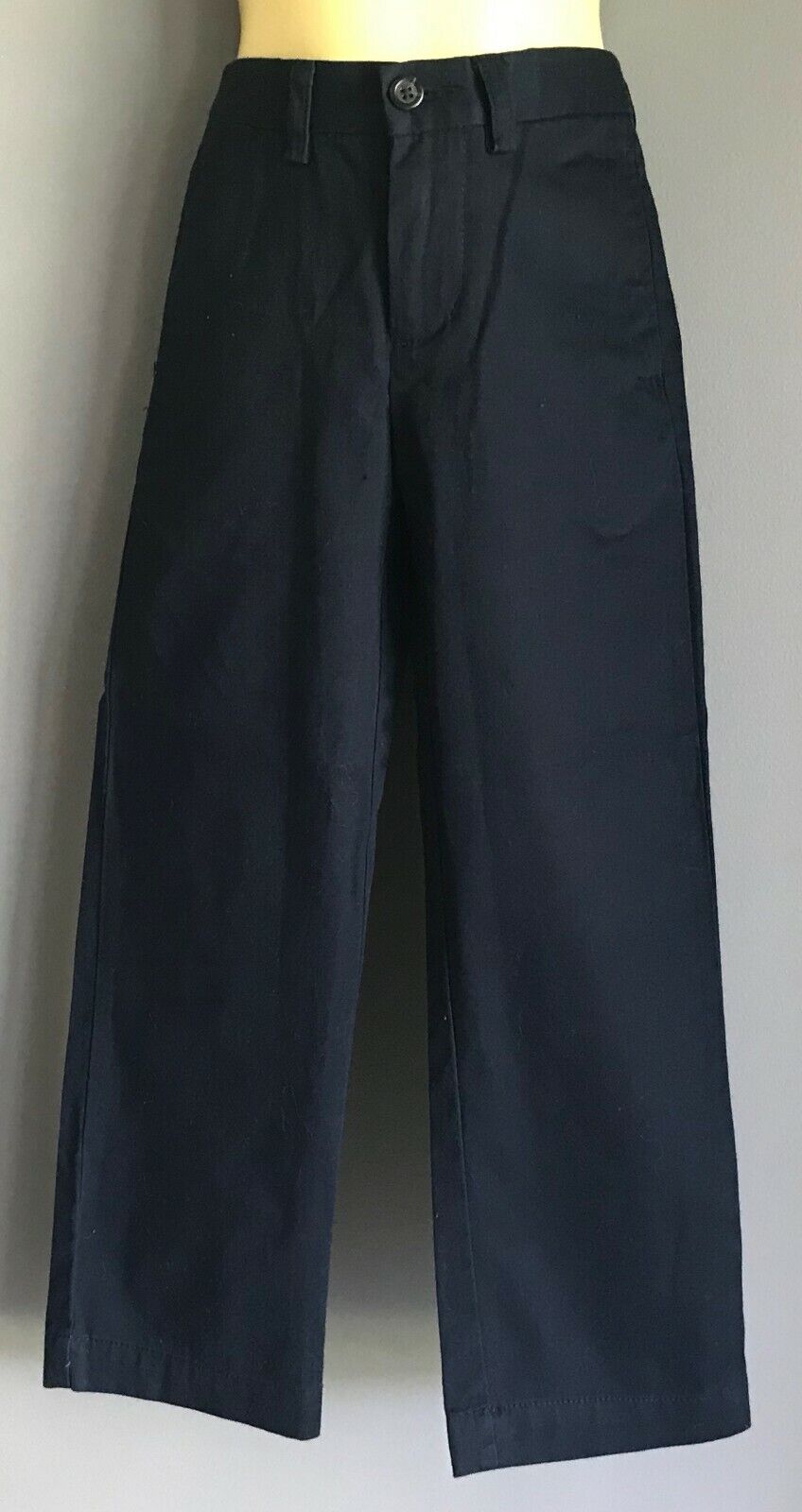 Boys POLO by RALPH LAUREN Pants Navy Blue Cotton Chino Adjustable Waist 5 yr NEW