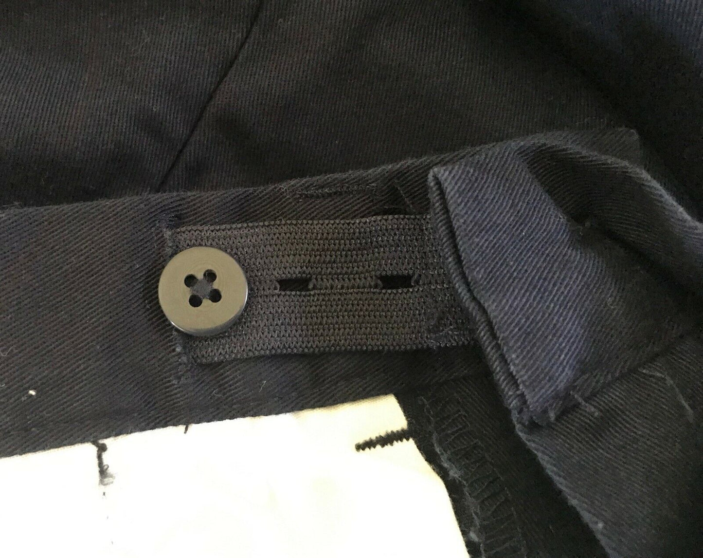 Boys POLO by RALPH LAUREN Pants Navy Blue Cotton Chino Adjustable Waist 5 yr NEW