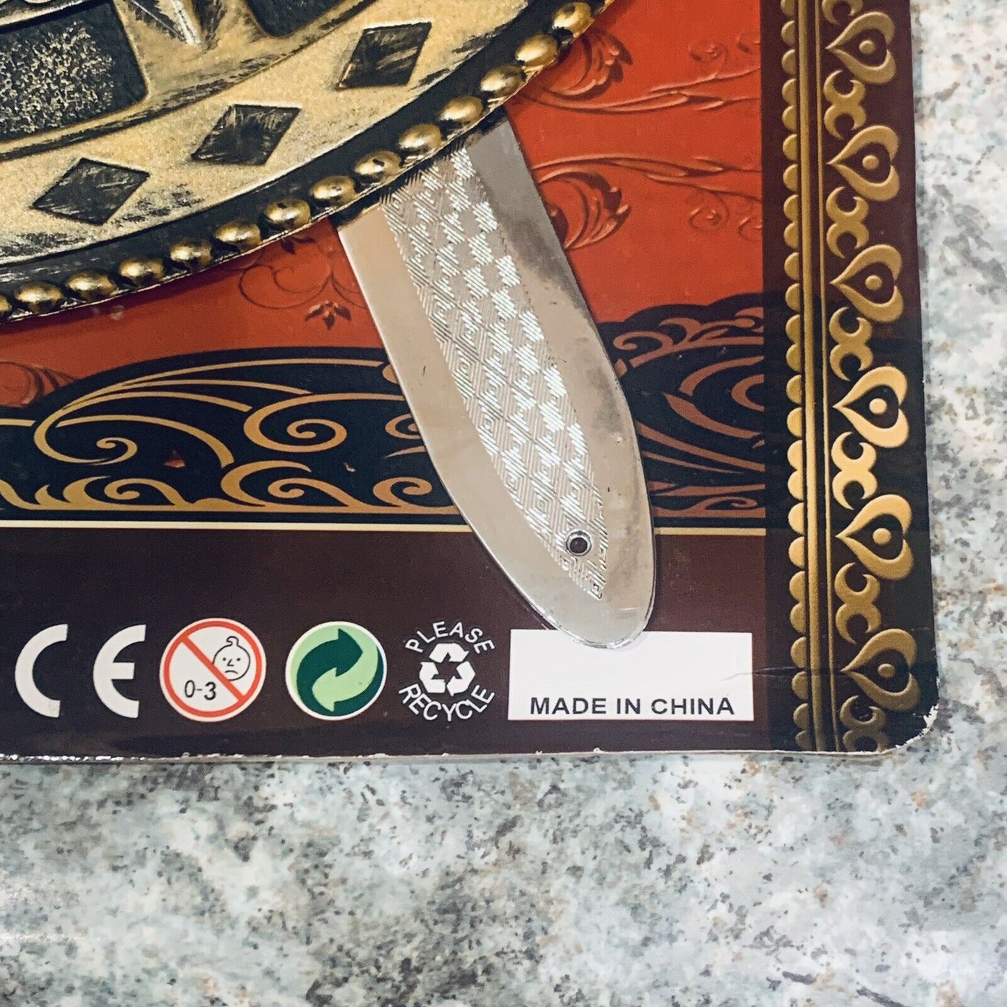 Toy SWORDS Knight Crusader Shield Kids Boys 50cm Costume Weapon Medieval #2 NEW