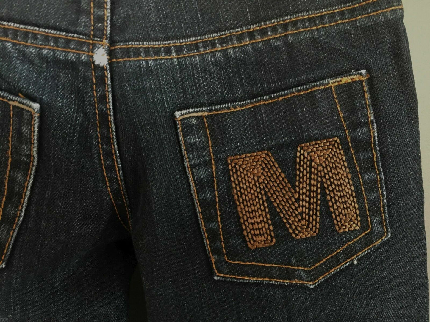 Boys MILKSHAKE Blue Denim Jeans Straight Leg Adjustable Waist Size 4 NEW