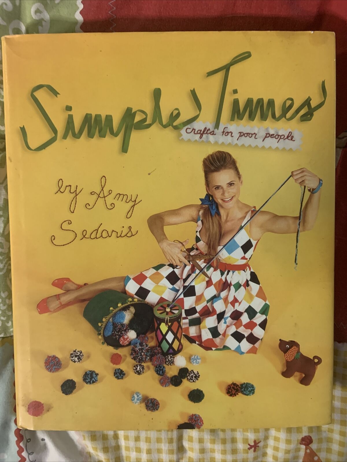 SIMPLE TIMES Crafts for Poor People by Amy Sedaris First Edition 2010 HC Book DJ