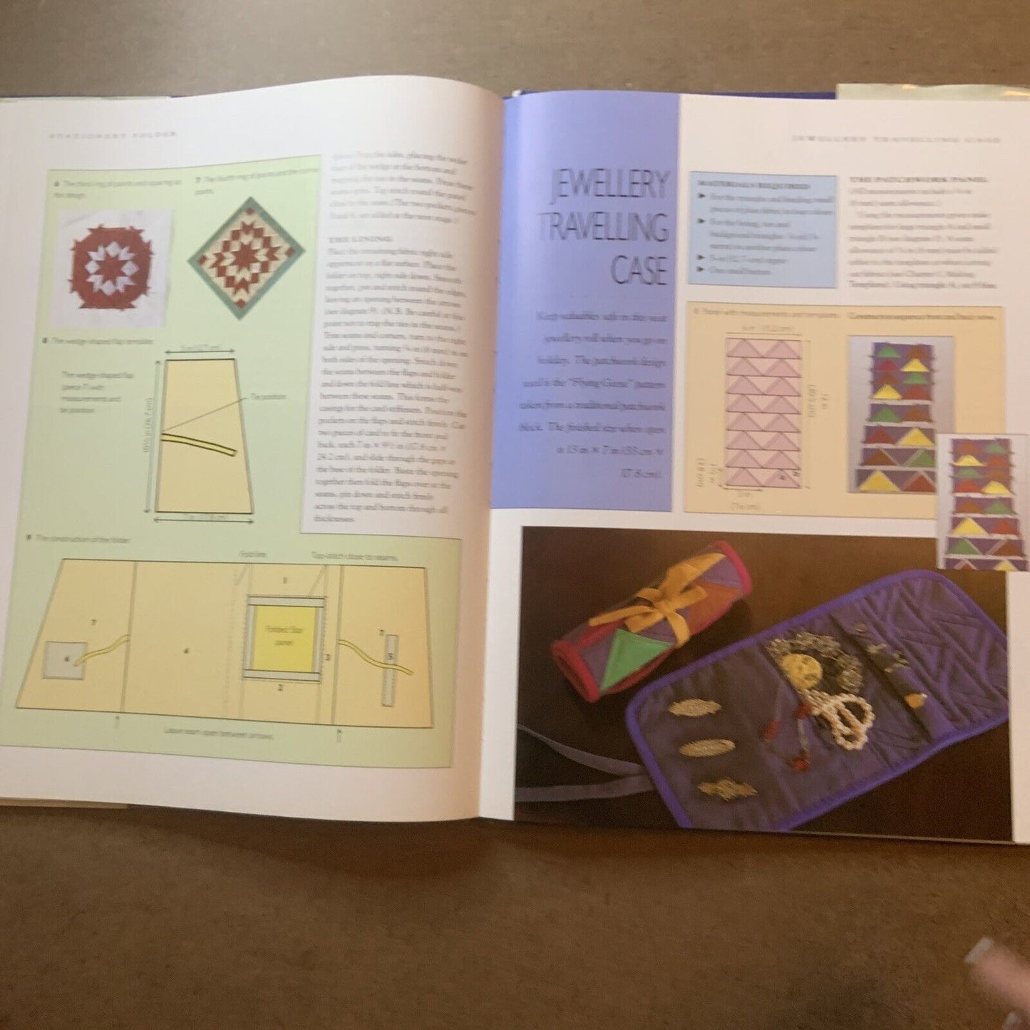 The Quilting & Patchwork Project Book Katherine Guerrier 20 Projects 1992 HC DJ