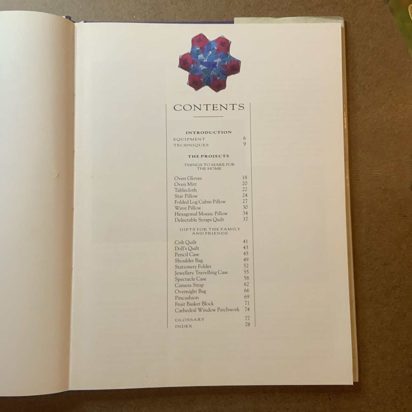 The Quilting & Patchwork Project Book Katherine Guerrier 20 Projects 1992 HC DJ