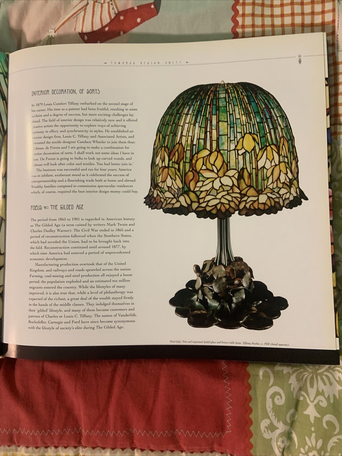 TIFFANY MASTERWORKS Camilla de la Bedoyere: Louis Comfort Large HC DJ Lux Design