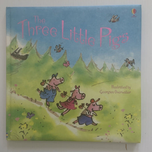 The Three Little Pigs Usborne Picture Storybook S Davidson G Overwater 2008 HC