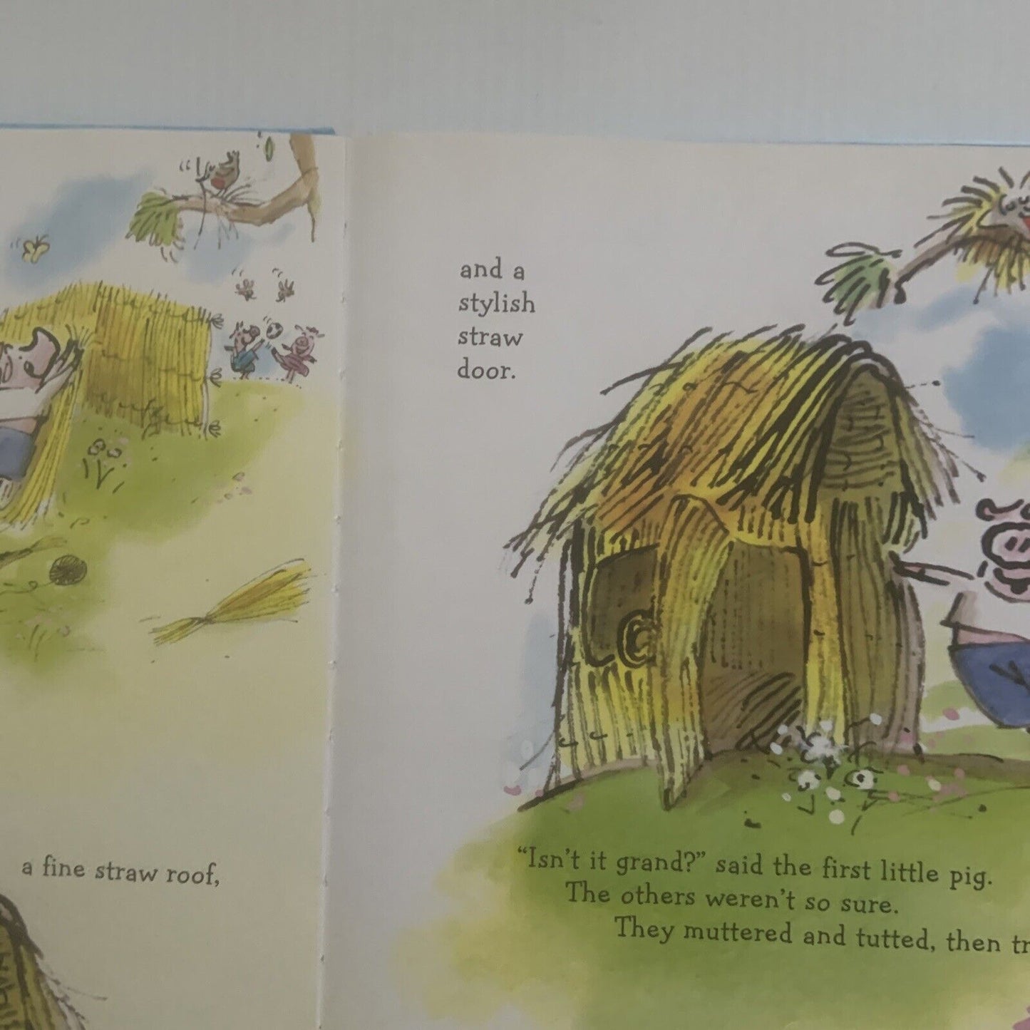 The Three Little Pigs Usborne Picture Storybook S Davidson G Overwater 2008 HC