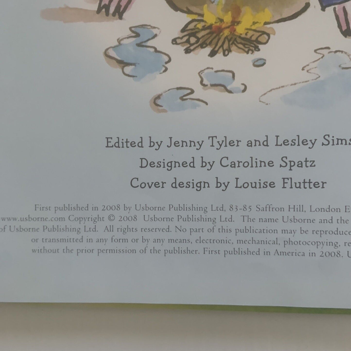 The Three Little Pigs Usborne Picture Storybook S Davidson G Overwater 2008 HC