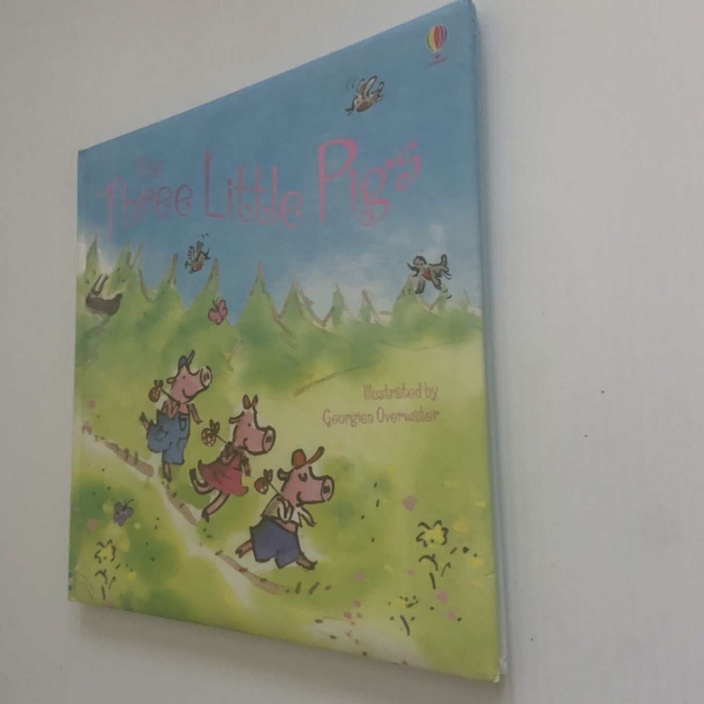 The Three Little Pigs Usborne Picture Storybook S Davidson G Overwater 2008 HC